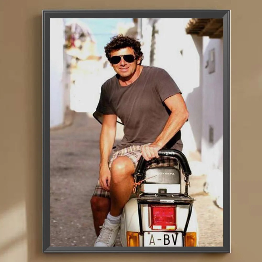 Full Round Diamond Painting 30*40cm - Patrick Brewer