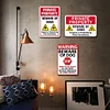 3pcs - Dog Warning- Vintage Metal  Signs(8*12Inch)
