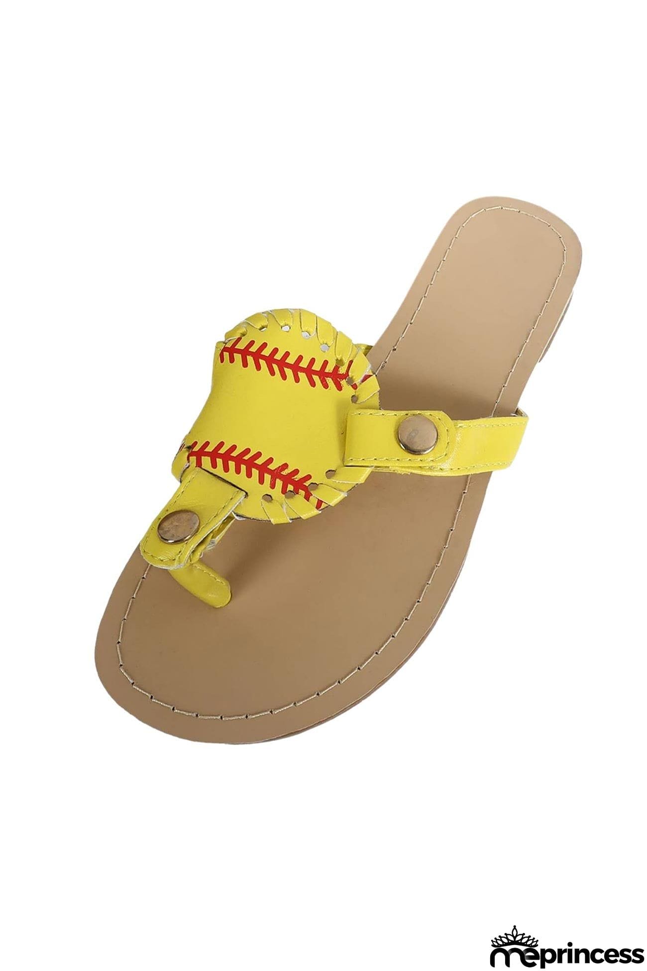 Baseball Flip-Flop Flat Sandals