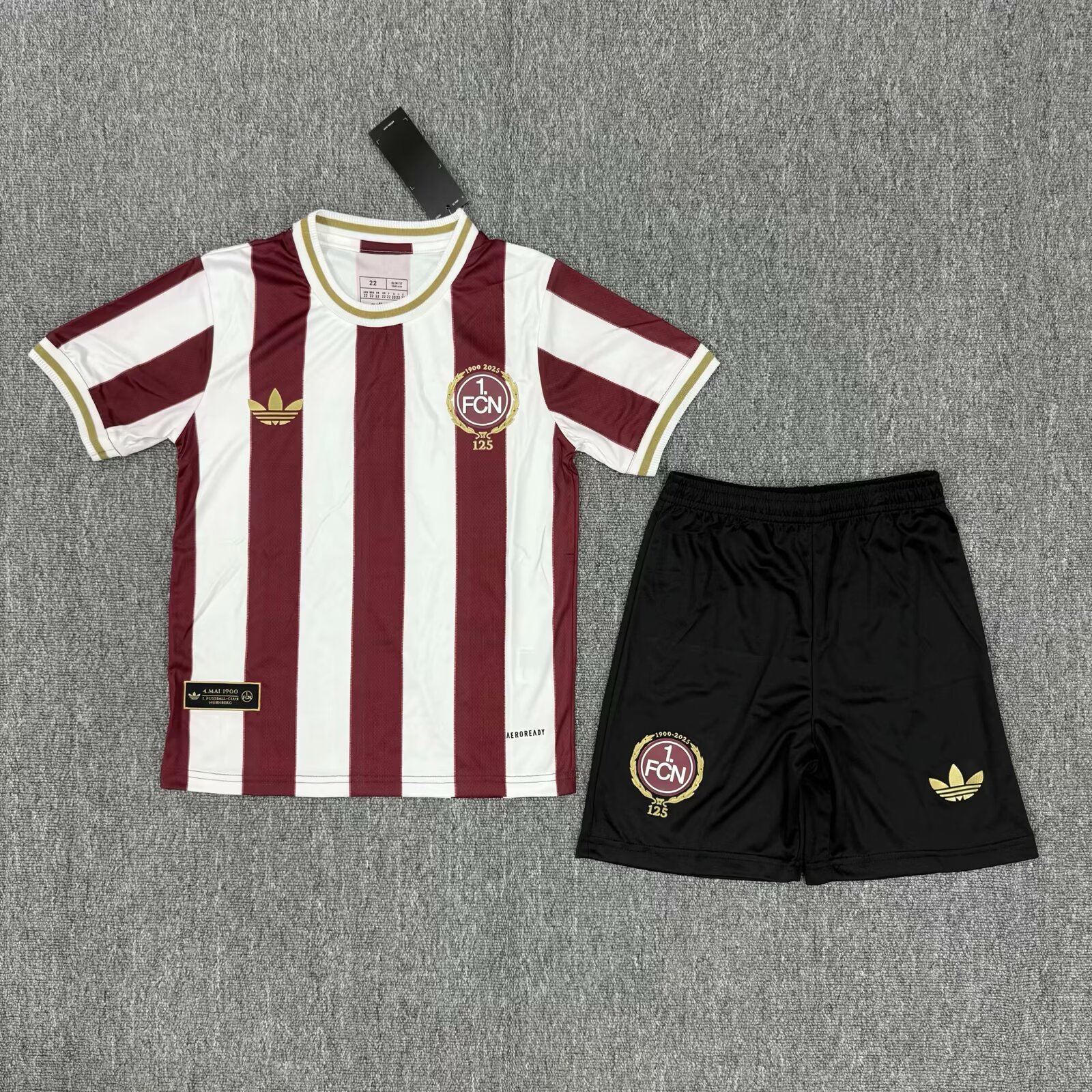 2025/2026 Kids Size 1. FC N&uuml;rnberg 125-Year Anniversary Kit
