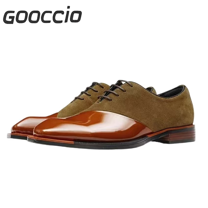 GD180 Cowhide Dress Shoes/Oxford Shoes For Men GOOCCIO   