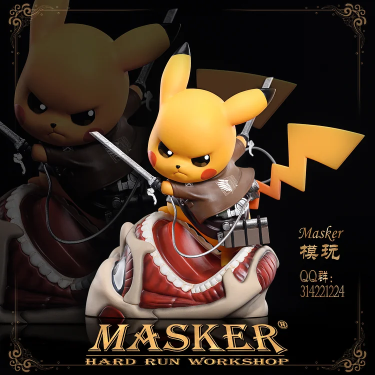 PRE-ORDER Masker Studio Pokemon Hard Run Workshop Pikachu Statue(GK)