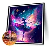 Diamond Painting-DIY Full Round Drill Ballet Dancer Enjoyin