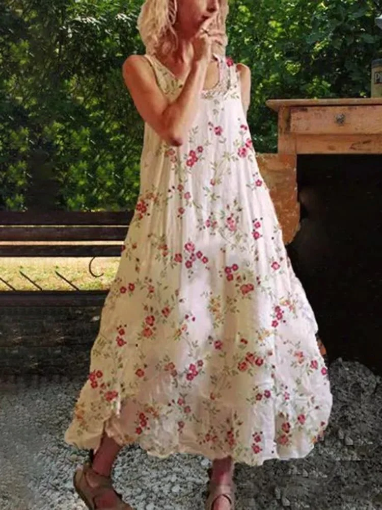 🔥Buy 3 Get 10% Off Buy 5 Get 20% Off🔥Women's Floral Print Vintage Dress