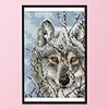 Wolf-14CT Stamped Cross Stitch Kit(21x30cm)