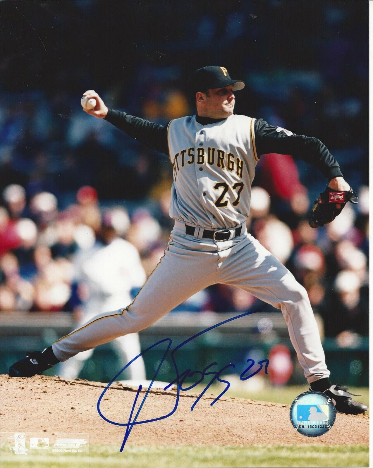 Josh Fogg Autographed 8x10 Pittsburgh Pirates#S668