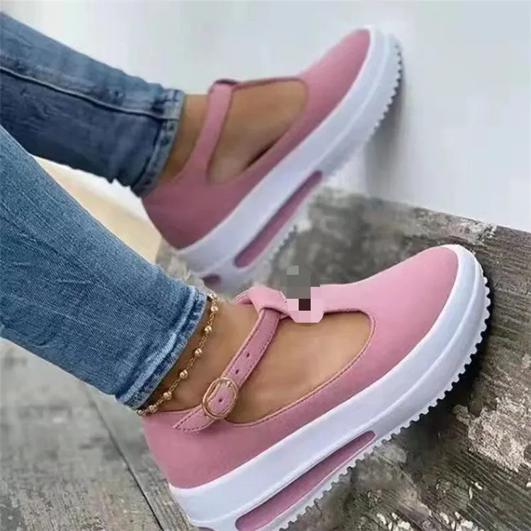 Breakj Breakj 2025 Summer New Fashion Round Head Shakes The Bottom Of The Women's Sports Wind-Thick-Soled Sandals