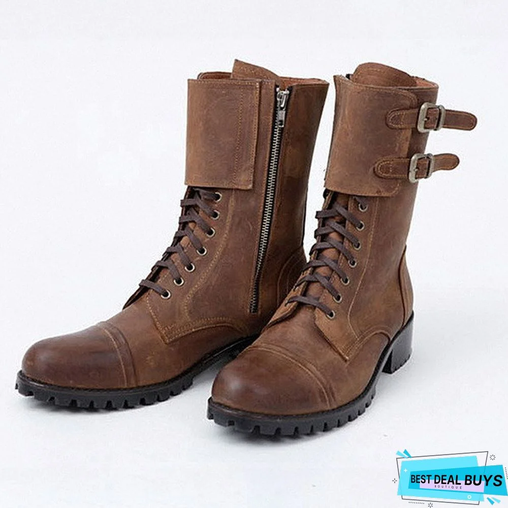 Vintage Outdoor Military Boots