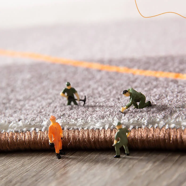 Round Rug for Living Room / Bedroom