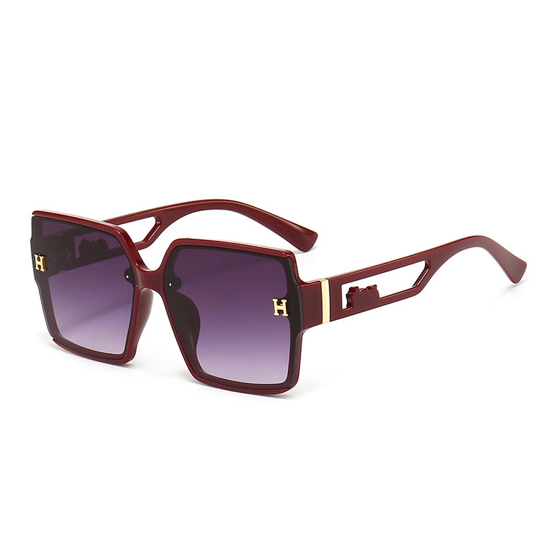 Casual Retro Streetwear Geometric Pc Square Full Frame Women’s Sunglasses