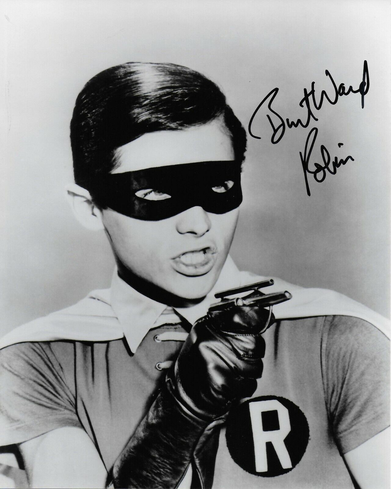 Burt Ward Original Autographed 8x10 Photo Poster painting - Batman & Robin - RARE!!! #22