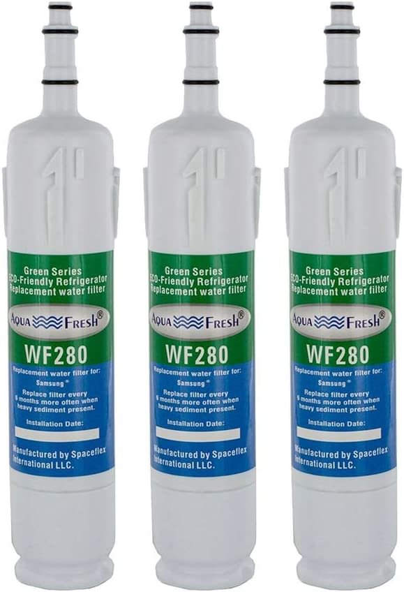 Aqua Fresh WF425 Replacement for WF3CB Refrigerator Water Filter 3 Pack 