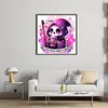 Halloween Drinking Death-11CT Stamped Cross Stitch 40*40cm/15.75*15.75in