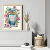 Cross Stitch - 14CT Partial Stamped - Perfume(26*35cm)、[Everydayedeals]