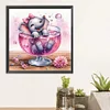 Diamond Painting-DIY Full Round Drill Goblet Elephant