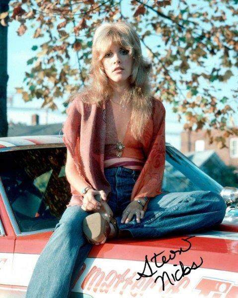 REPRINT - STEVIE NICKS Fleetwood Mac Hot Autographed Signed 8 x 10 Photo Poster painting Poster