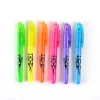 20PCS Erasable Oblique Head Color Fluorescent Pen Eraser School Season Student Office Stationery Highlighter