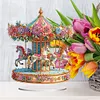 Carrousel acrylique - Ornement d&rsquo;artisanat 5d bricolage