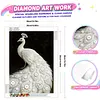 Peacock Special Shaped 5D DIY Partial Drill Diamond Pearl Painting Kit for Adults Beginners Home Decor Pearl Diamond Art Kit Pearl Diamond Dots Painting 11.81x15.75inch
