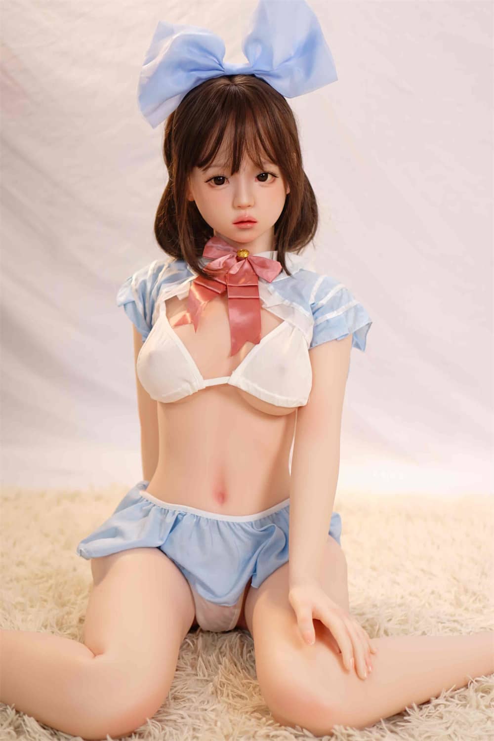 Small Sex Doll YJL DOLL 145cm (4.76') Full Silicone Small Breast - Luori (NO.198) YJL DOLL Littlelovedoll