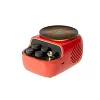 Retro Portable CD Player With Built-In 4000 mAh Battery and Bluetooth, CD, and TF Card Multi-Mode Playback