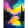 Full Drill Diamond Painting 5D Round Resin Rhinestone Landscape Canvas Kit