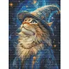 Magic Cat-14CT Stamped Cross Stitch Egyptian Cotton 70*90cm/27.56*35.43in (Big Size) tapestrymarket