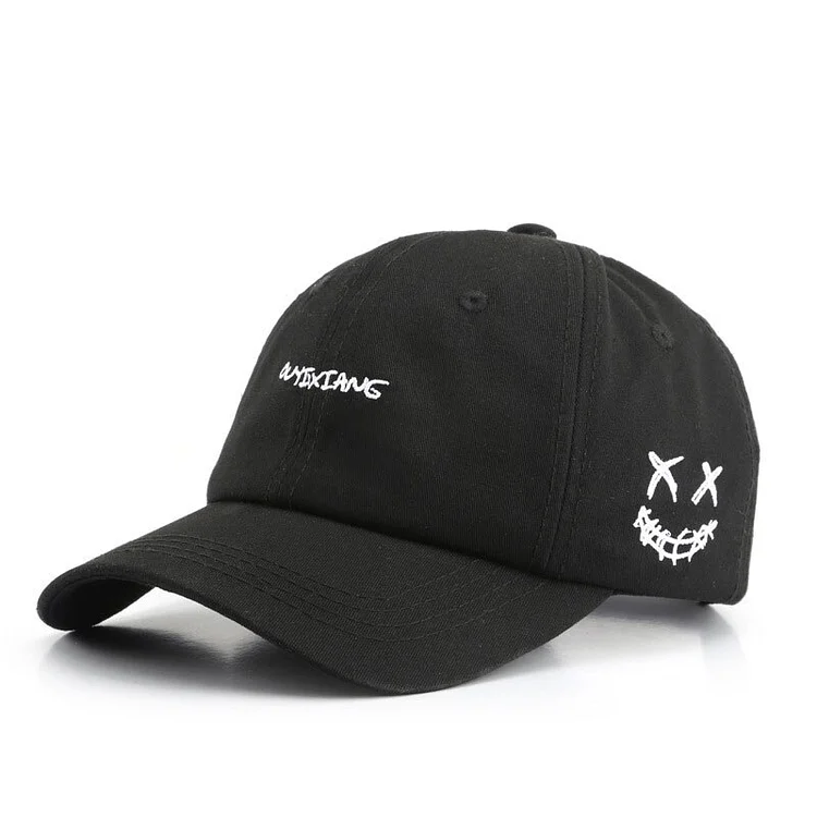 Baseball Cap Men s and Women s Fashionable Cartoon Embroidered Hat Solid Color Outdoor Sports Sunshade Hat Outdoor Casual Hat