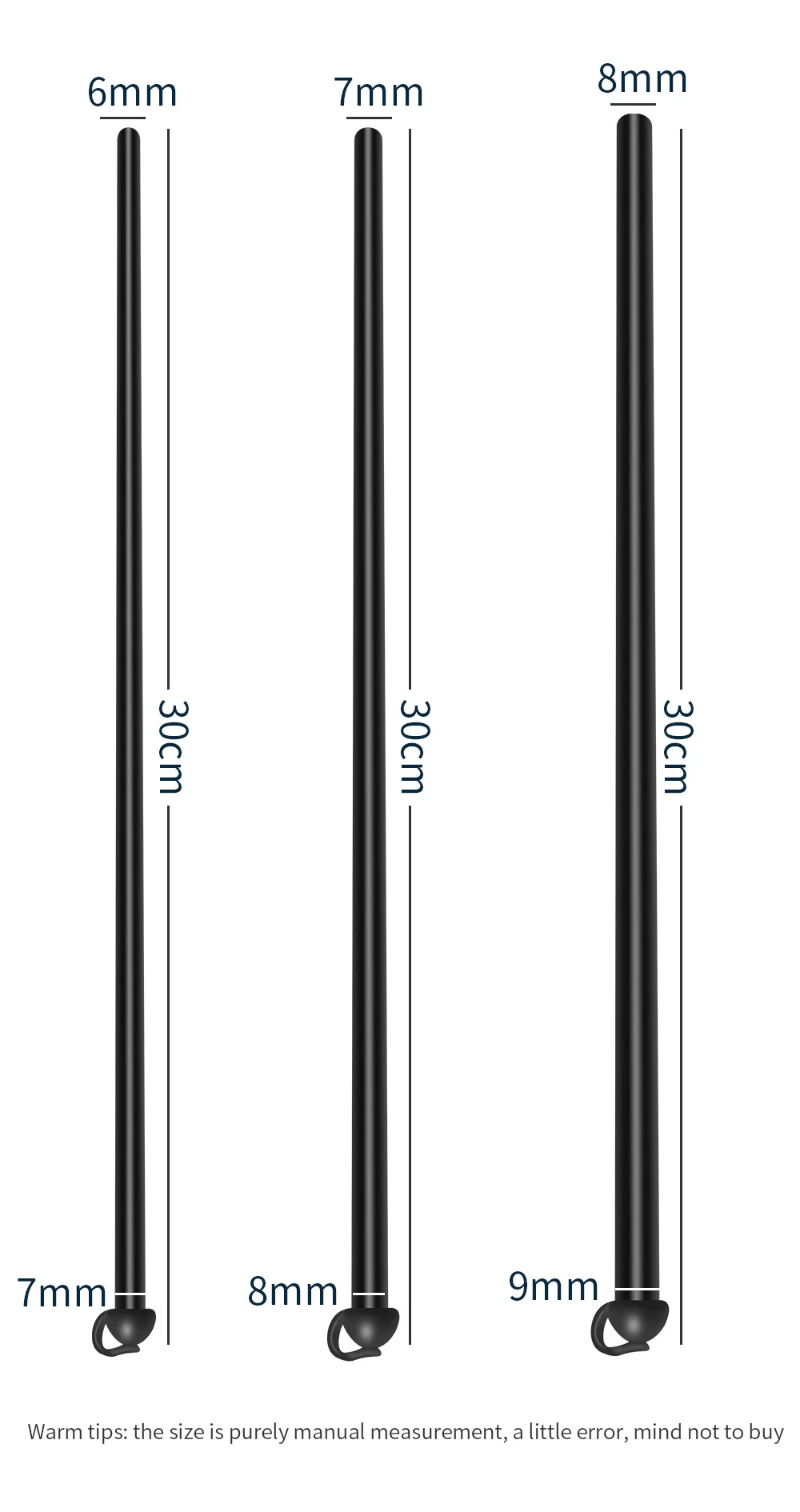 Silicone 11.9 inches Hollow Urethral Sound