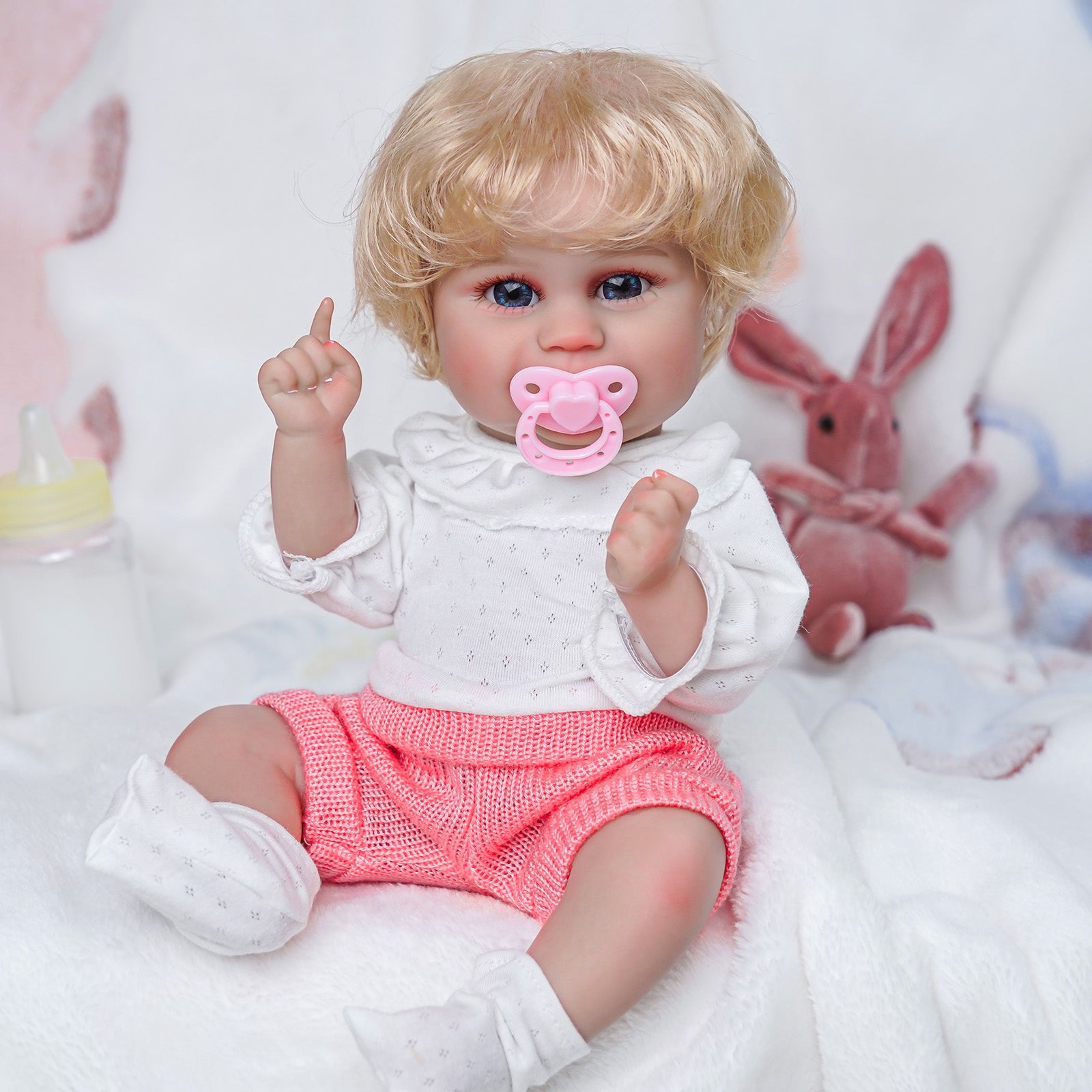Reborn Baby Doll Silicone Vinyl Body 12 Infant Awake Baby Girl Doll reborn-baby-doll-silicone-vinyl-body-12-infant-awake-baby-girl-doll