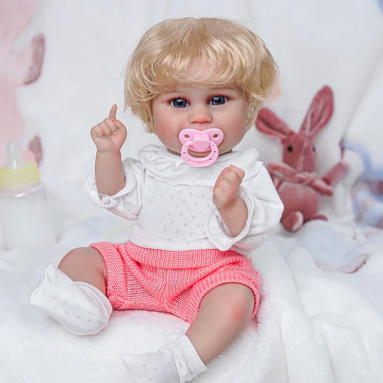 Babeside Maddy 12'' Realistic Blonde Reborn Baby Doll Infant Girl