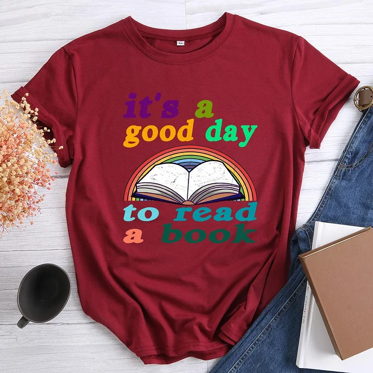 ANB - It's a good day to read a book Book Lovers Tee Tee -601497