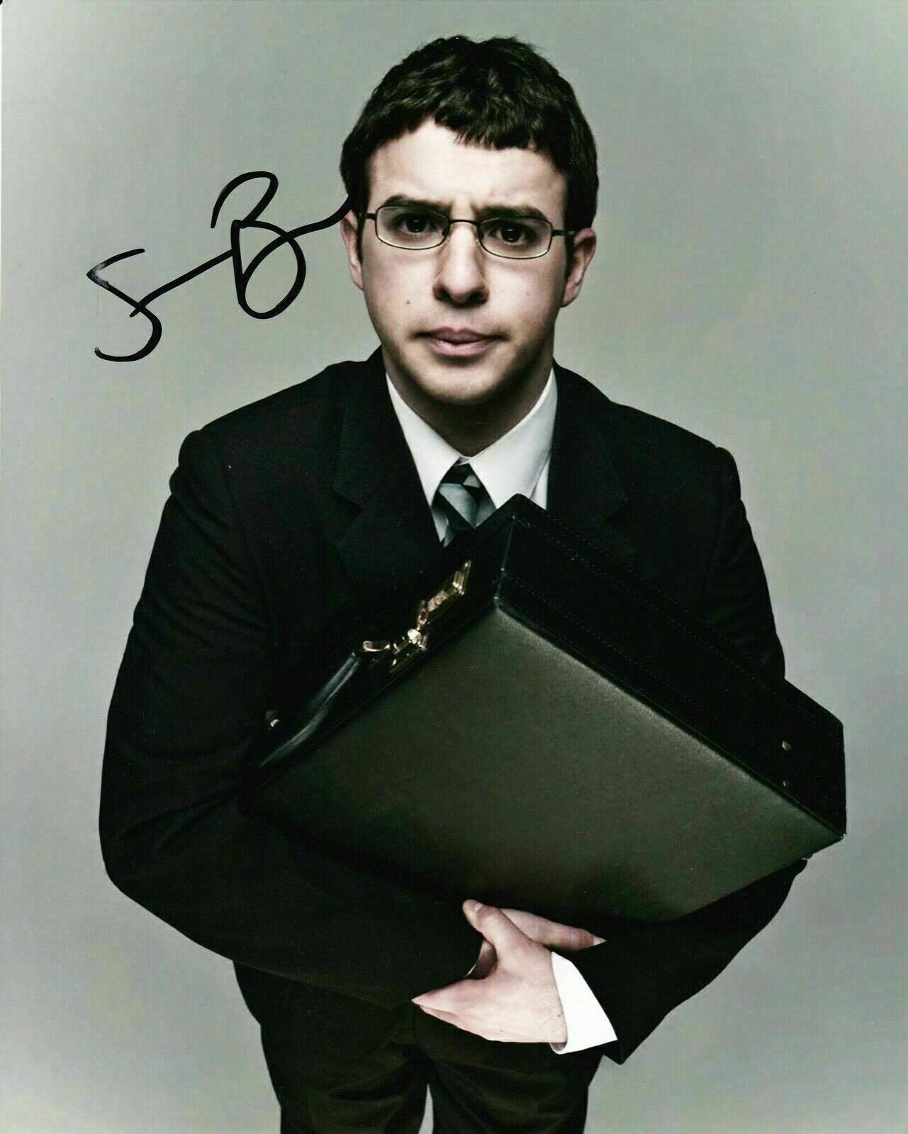 Simon Bird Signed 10X8 Photo Poster painting The Inbetweeners AFTAL COA (A)