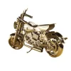 Creative stainless steel motorcycle DIY assembled model kit crafts exquisitely crafted motorcycle model gifts