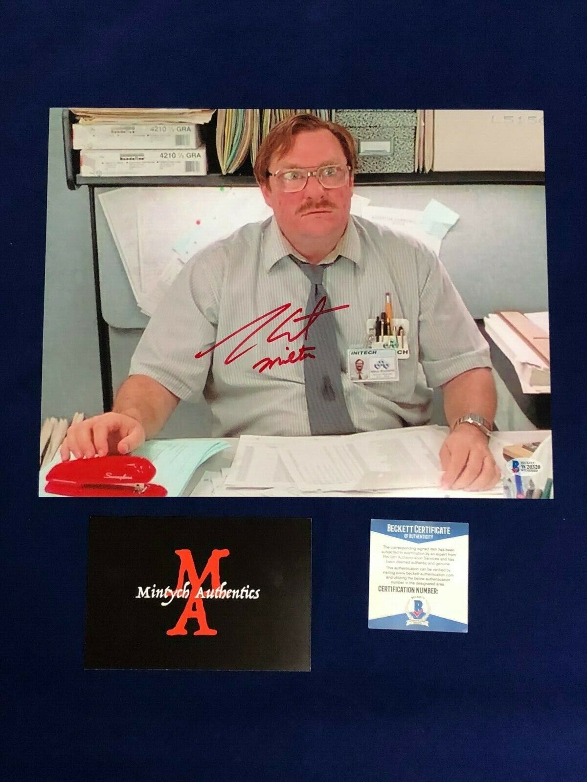 STEPHEN ROOT AUTOGRAPHED SIGNED 11x14 Photo Poster painting! OFFICE SPACE! MILTON! BECKETT COA!