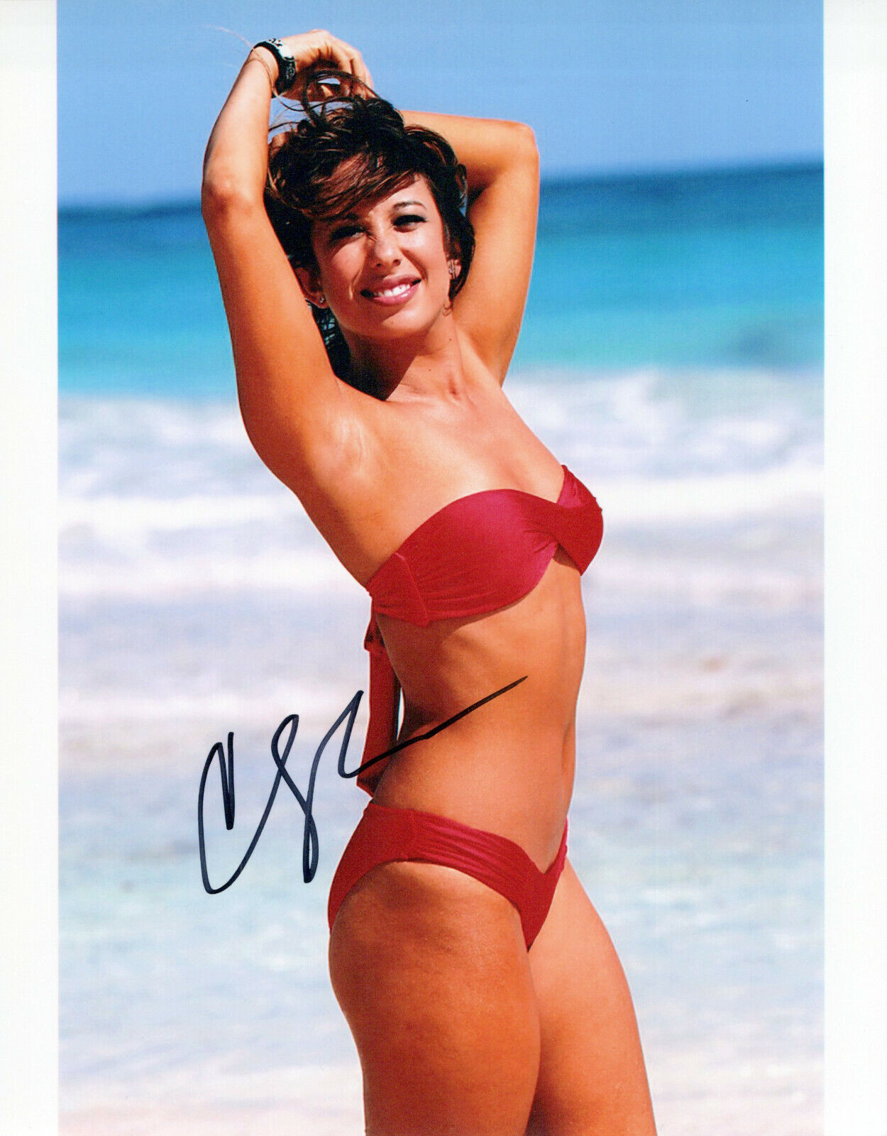 Cheryl Burke glamour shot autographed Photo Poster painting signed 8x10 #11