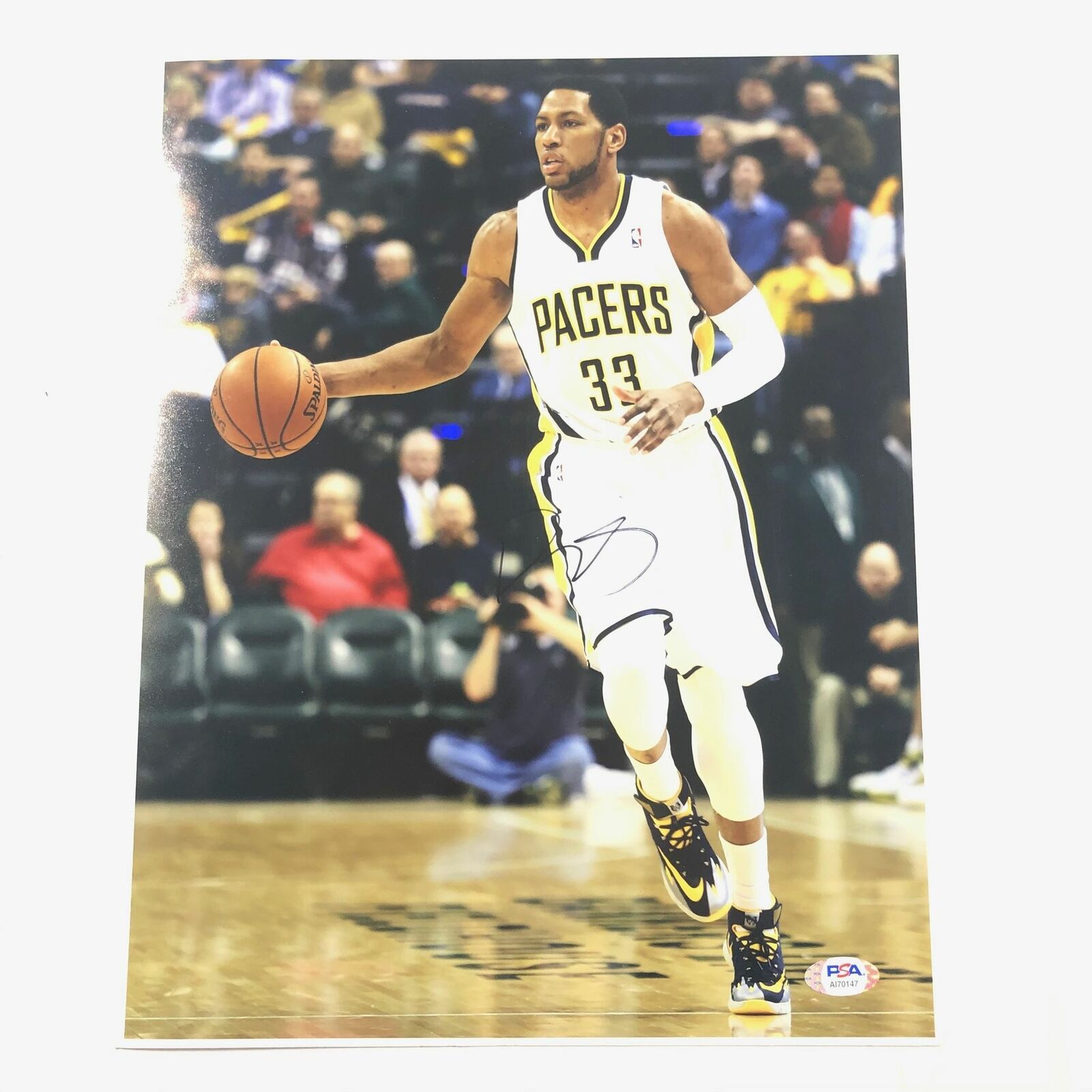 Danny Granger signed 11x14 Photo Poster painting PSA/DNA Indiana Pacers Autographed