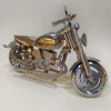 Creative stainless steel motorcycle DIY assembled model kit crafts exquisitely crafted motorcycle model gifts