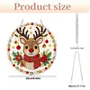 Christmas DIY Diamond Painting Acrylic Special Shape Pendant Hanging Kit