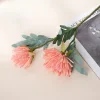 Real Touch 2 Heads Chrysanthemum Faux Flower