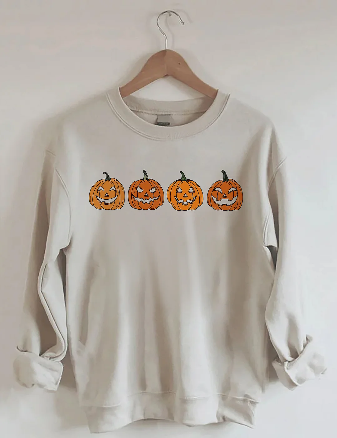Pumpkin Skeleton Halloween Sweatshirt