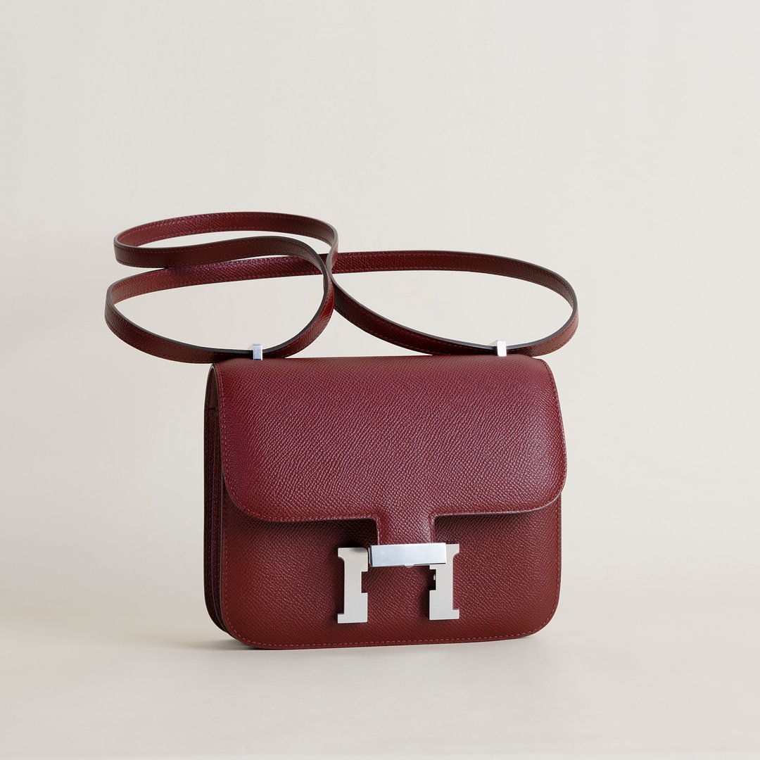 Constance 18CM Epsom 55 Rouge H PHW