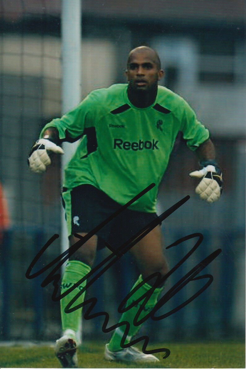 BOLTON HAND SIGNED ALI AL HABSI 6X4 Photo Poster painting 1.