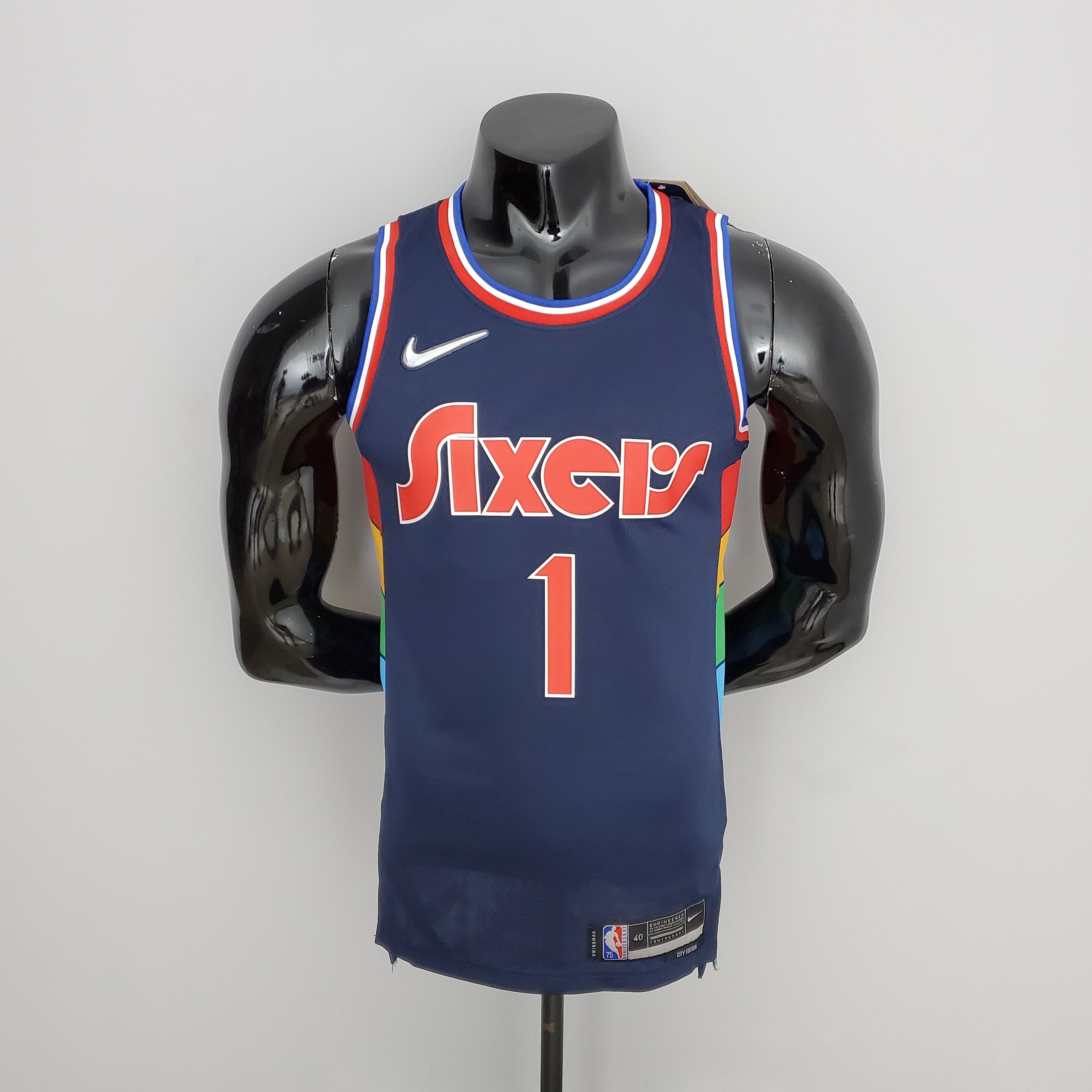 Maillot Philadelphia 76ers 1 Harden NBA Basket Maillot De Fou, site maillot de foot pas cher