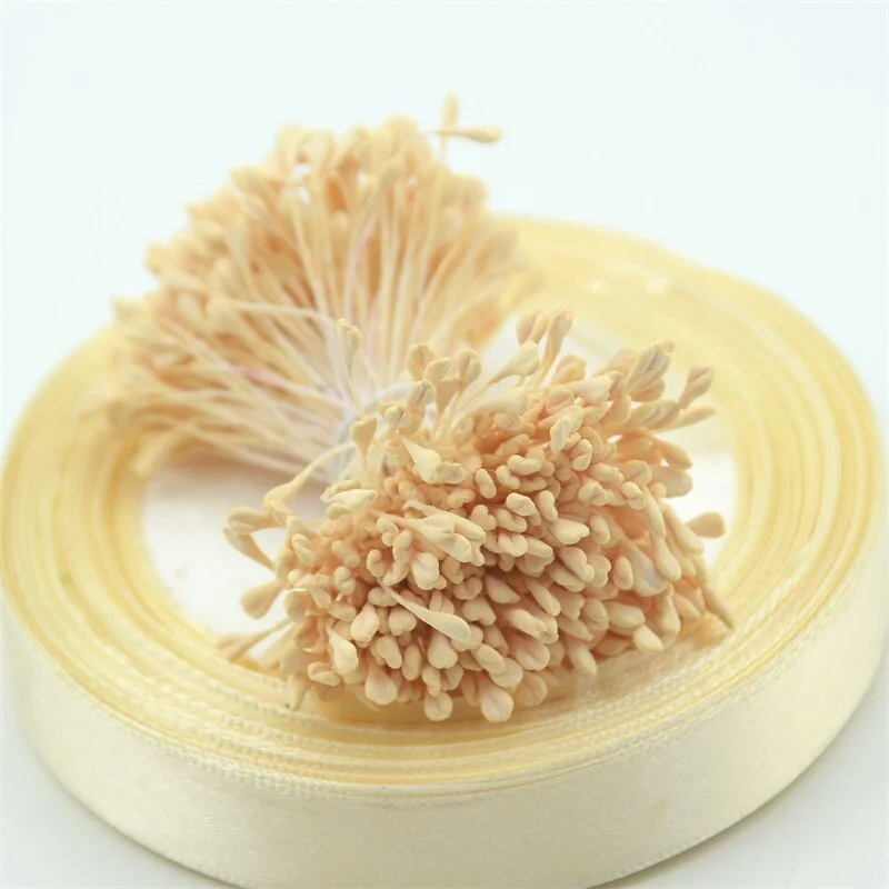 350/1700pcs 5mm Artificial Mini Stamen Matte Handmade Flowers For Wedding Party Home Decoration DIY Gift Box Wreath Decoration