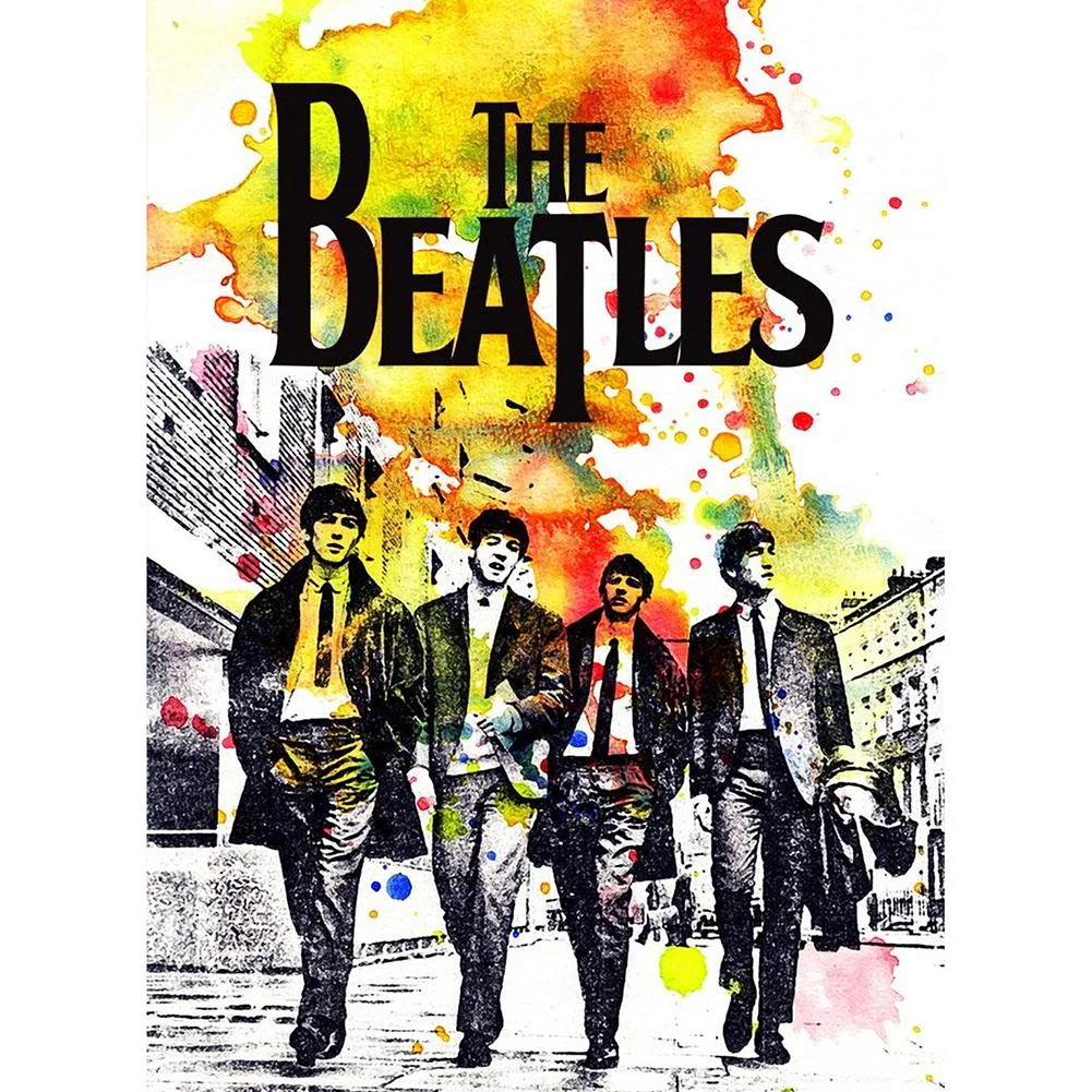 Full Round Diamond Painting - The Beatles(30*40cm)