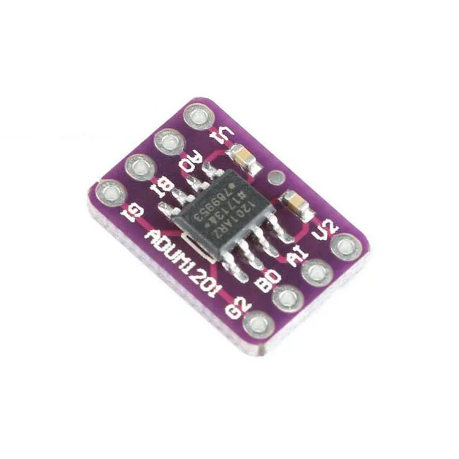 Dual Ch Serial Digital Isolator IC CAN BUS Transceiver Signal Isolation Circuit ADUM1201 Module SPI Digital Isolator