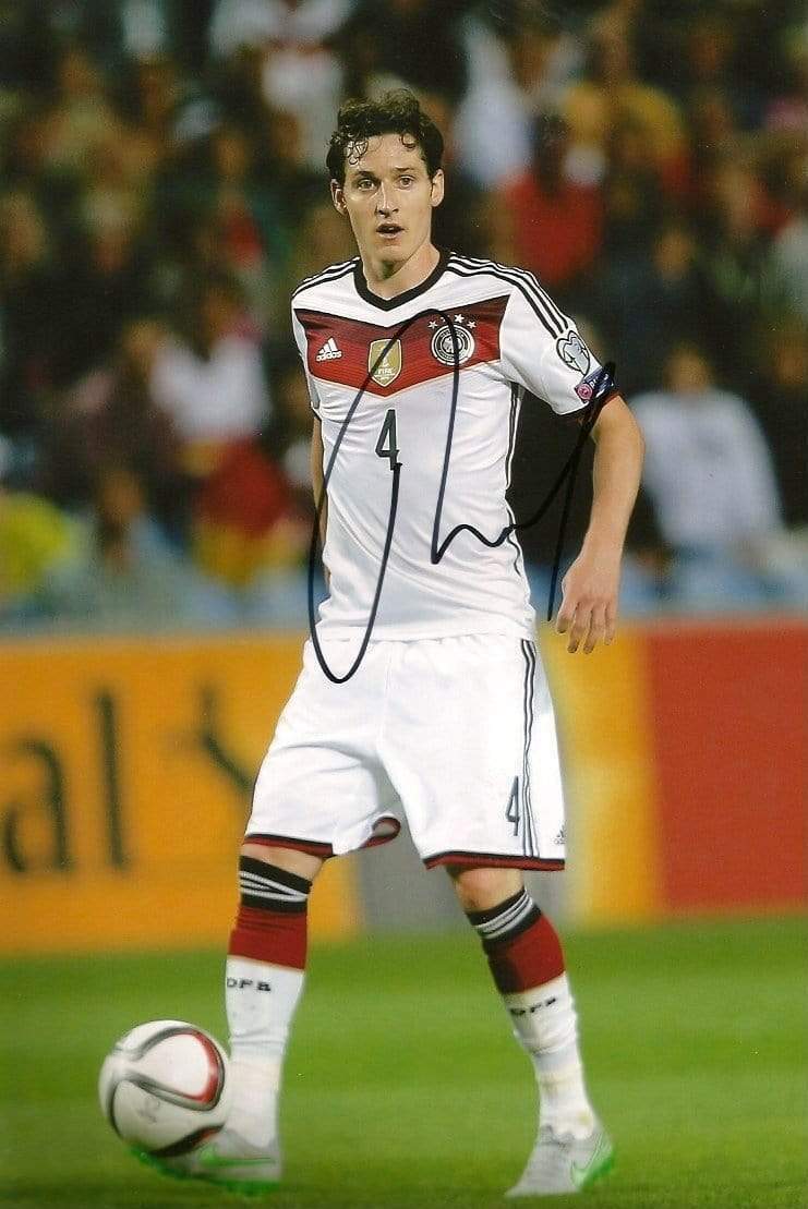 Sebastian Rudy SOCCER GERMAN NATIONAL TEAM autograph, In-Person signed Photo Poster painting