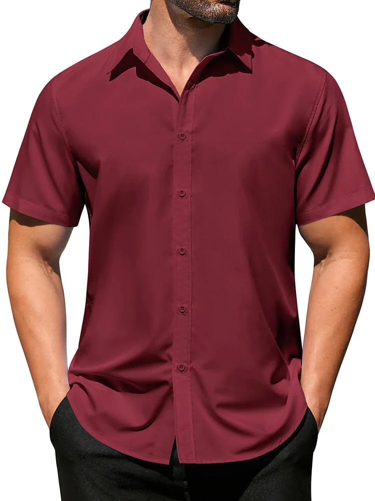 Casual Business Wrinkle Free Shirt (US Only) QueenFunky