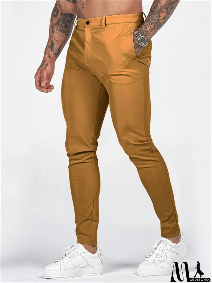 MidiSono - Men's Spring Casual Slim Fit Skinny Pants